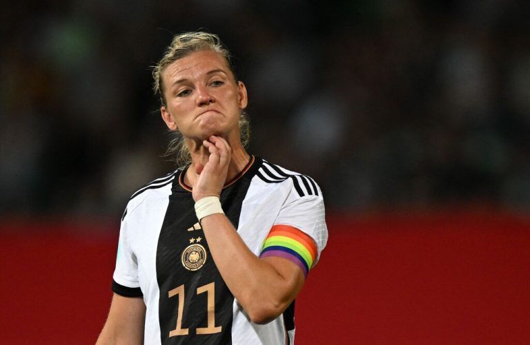 Deutschland setzt auf seine Kapitänsfrau Alexandra Popp.afp/2