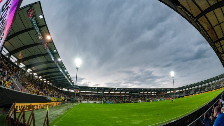 Die Cashpoint Arena soll Austragungsort des Nations-League-Spiels werden.gepa