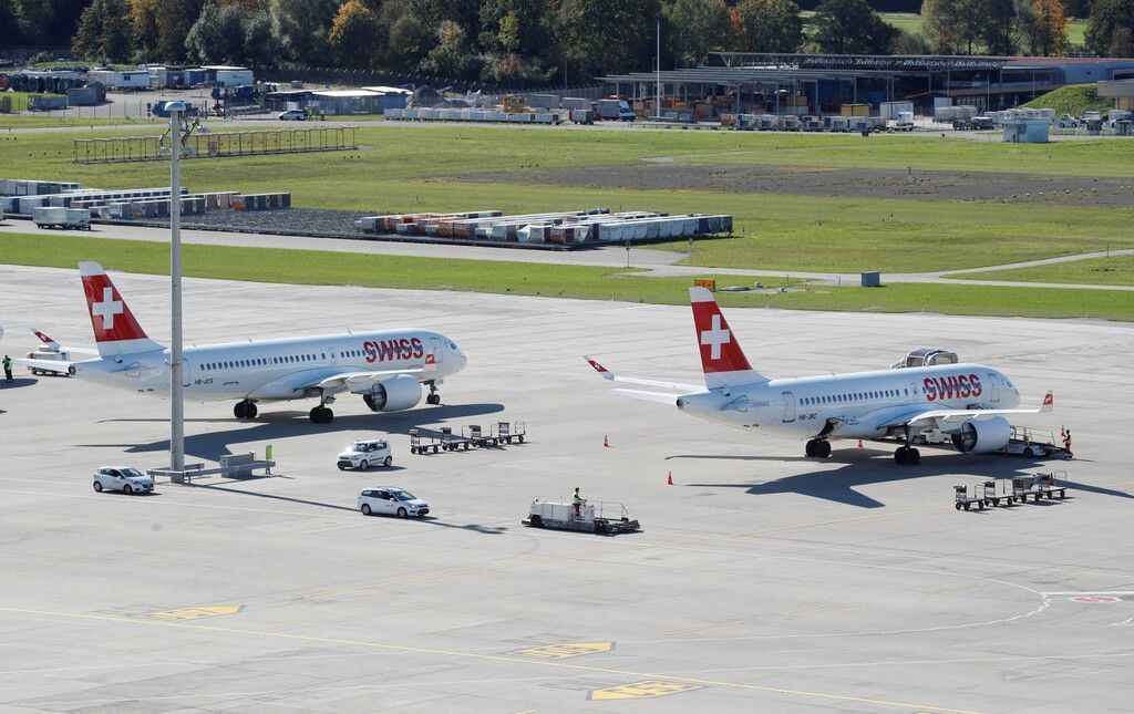 Hauptreisezeit am Flughafen Zürich