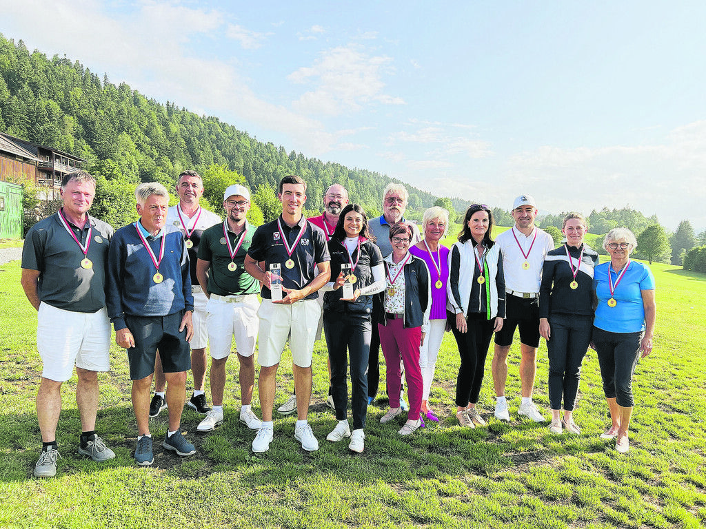 Favoriten holen sich Ländle-Kronen im Golf