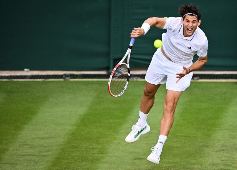 Dominic Thiem zeigte sich in starker Form.