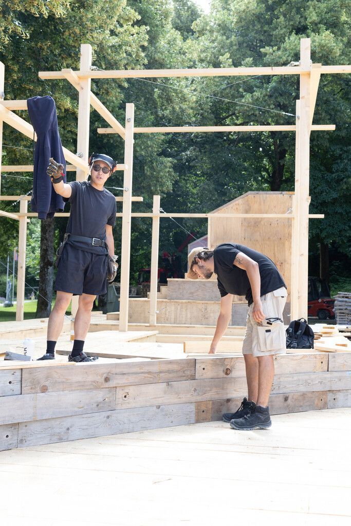 Poolbar-Countdown: Aufbau geht in die finale Phase. »a5, C10