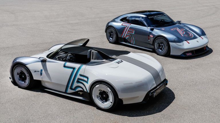 Porsche-Ausblick mit E-Antrieb