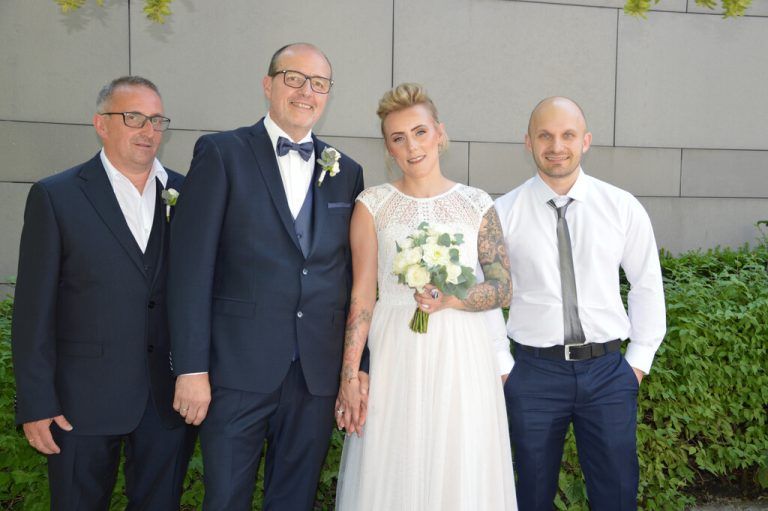 Jennifer Riedmann und Daniel Schwarz