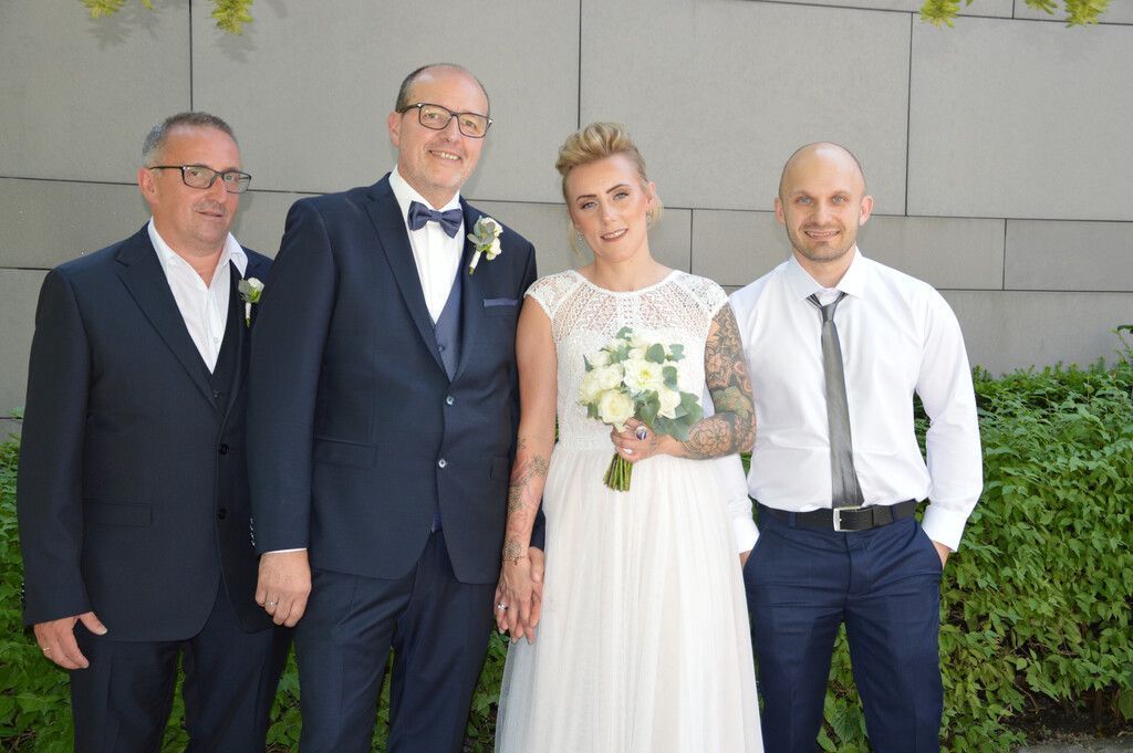 Jennifer Riedmann und Daniel Schwarz