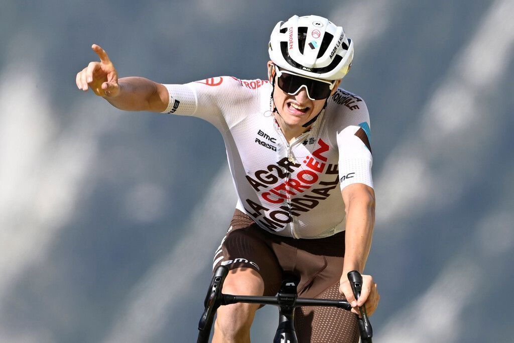Felix Gall beendete die Tour de France auf Platz acht. »C1