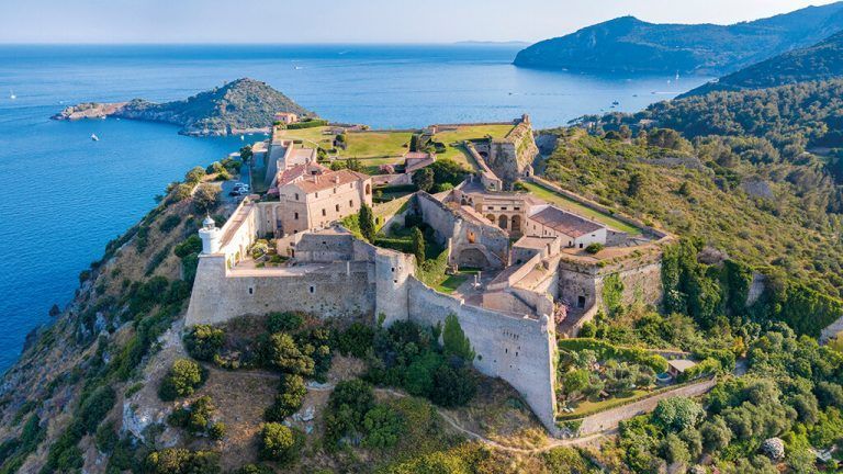 Forte Stella wurde von den Spaniern in Sternenform erbaut.Shutterstock