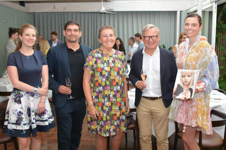 Anna Lena Hollfelder, Patrick Fleisch, Uschi Dunzinger-Präg, Michael Hollersbacher und Christiane Schöhl von Norman. afp