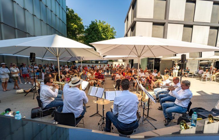 Im Rahmen der Bregenzer Festspiele leben und arbeiten die Wiener Symphoniker in ihrer zweiten Heimat am Bodensee und präsentieren sich beim Tag der Wiener Symphoniker in verschiedenen Formationen.VN/Stiplovsek