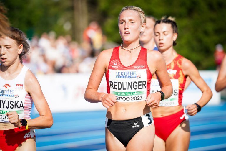 Lisa Redlinger hörte eine Runde zu früh auf.ÖLV/Schilderman