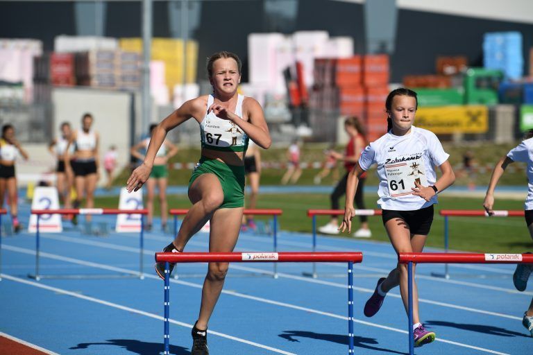 Liv Feurstein holte drei Goldene bei den U16-Mädchen. <span class="copyright">ÖLV</span>