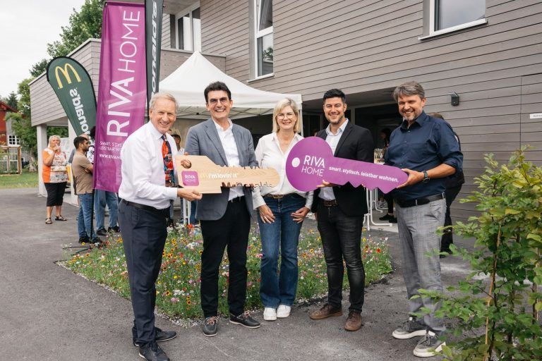 Loek Versluis, Wilfried Hefel, Annette Versluis, Pascal Kohlhaupt und Kurt Fischer. <span class="copyright">McD/Lisa Mathis</span>