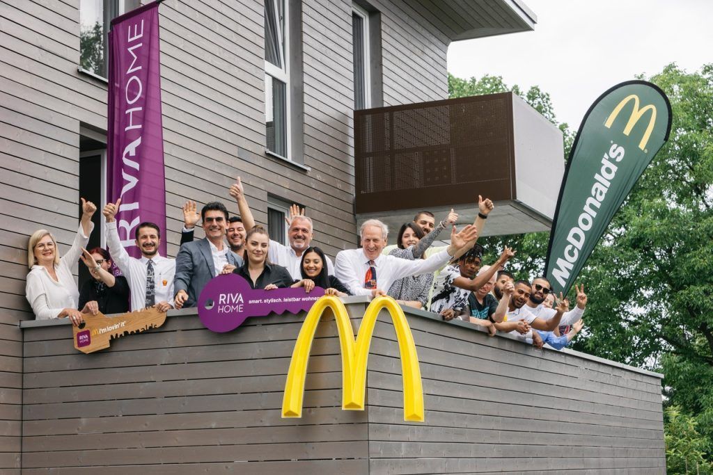 Leistbare Wohnungen für 22 McDonald&#8217;s-Mitarbeiter