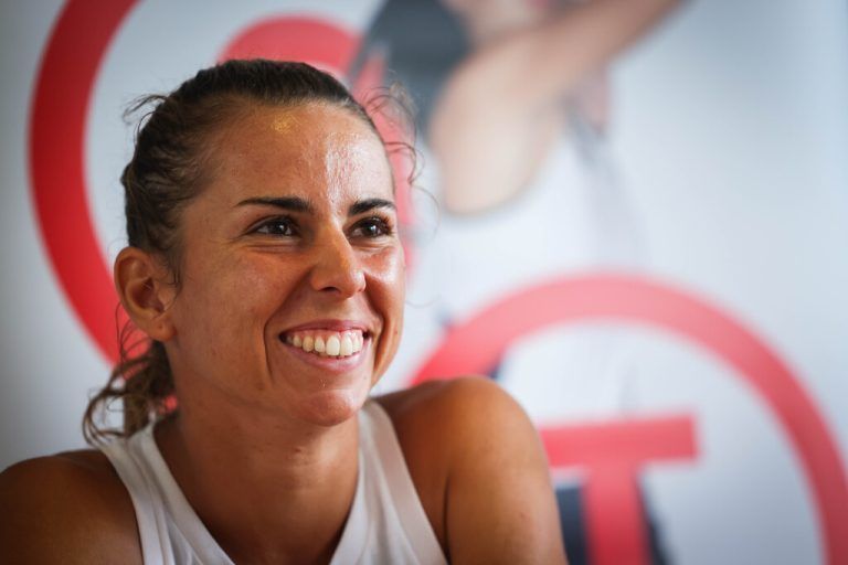 ÖTV-Topspielerin Julia Grabher freut sich auf den BJK-Cup - und sieht Österreich gegen Mexiko im Vorteil.GEPA