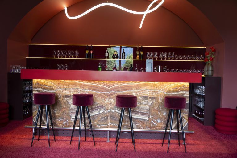 Die Rote Bar ist ab August am Wochenende geöffnet. 