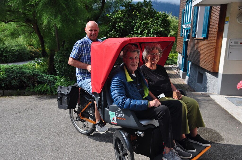 Ausfahrten mit der Fahrrad-Rikscha