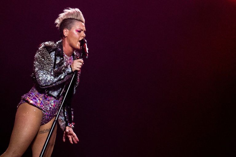 Pink wurde im Vorfeld ihrer Konzerte im Ernst-Happel-Stadion bestohlen.AFP