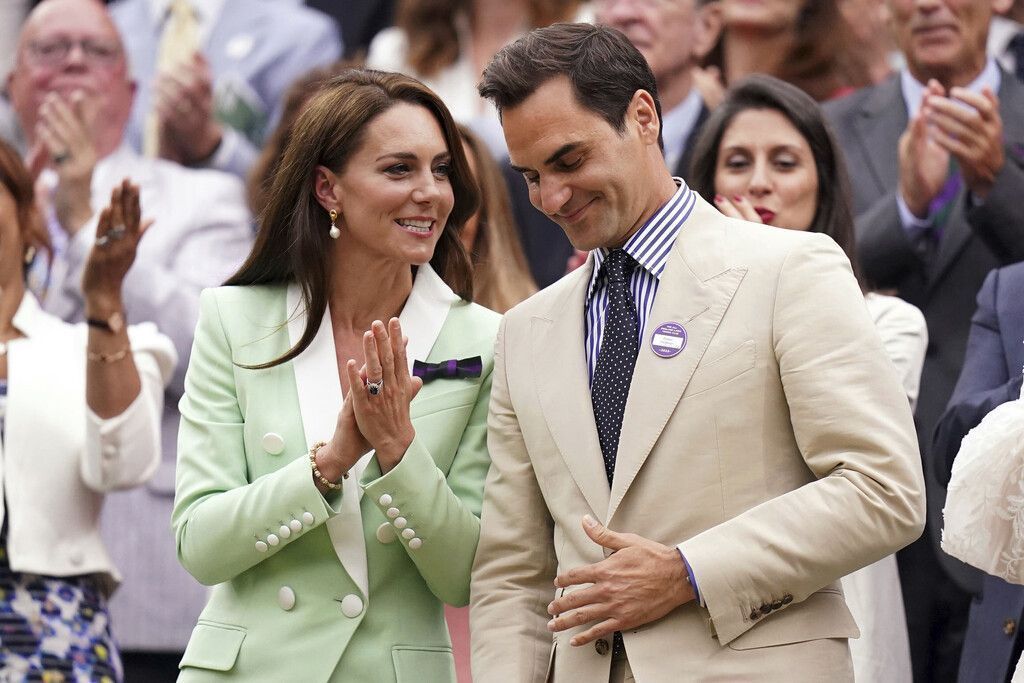Royaler Besuch in Wimbledon
