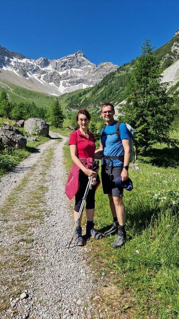 Sonja und Markus Wallner diesen Sommer unterwegs im Brandnertal.