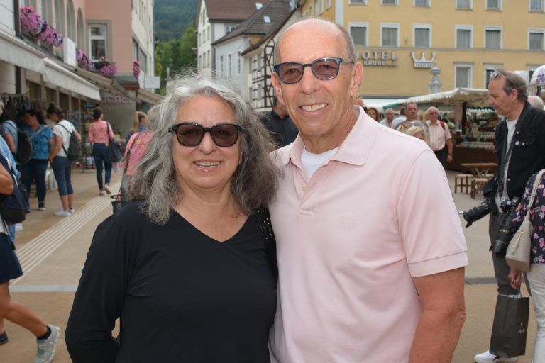 Ebenfalls bei der Bregenz-Feier: Evelyn und StR. Michael Rauth.