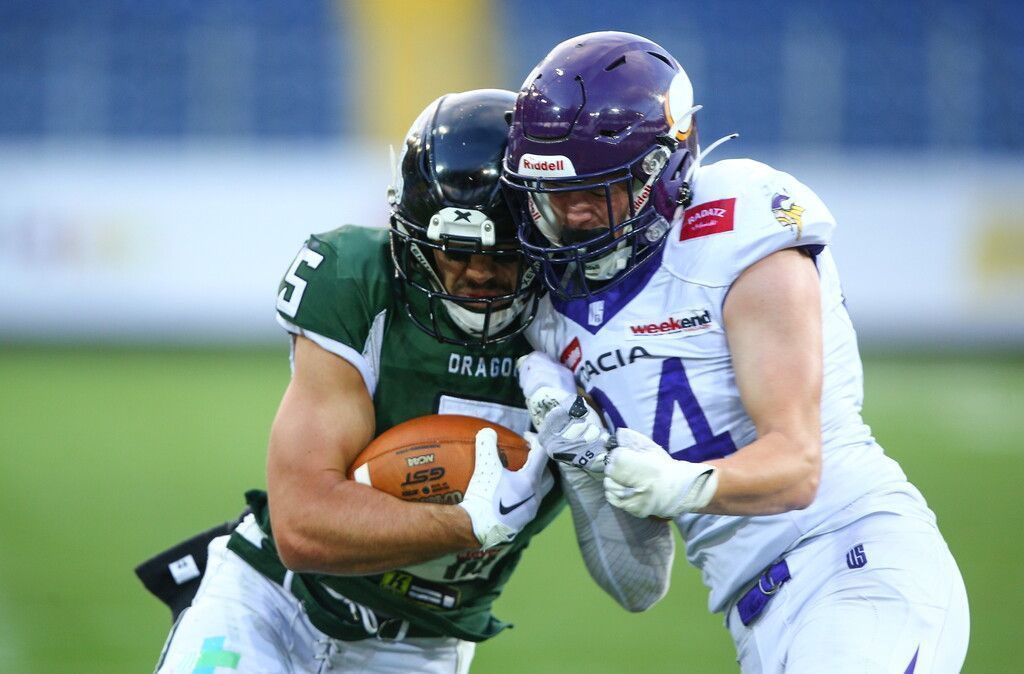 Vikings fordern ­Meister Dragons