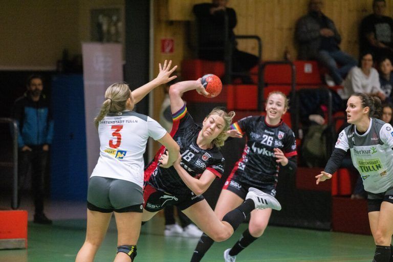 Viktoria Marksteiner hat 18 Länderspiele und 46 Tore zu Buche stehen.VN/Sams