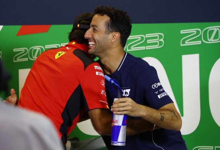Wiedersehen mit Ferrari-Pilot Carlos Sainz jr. Reuters