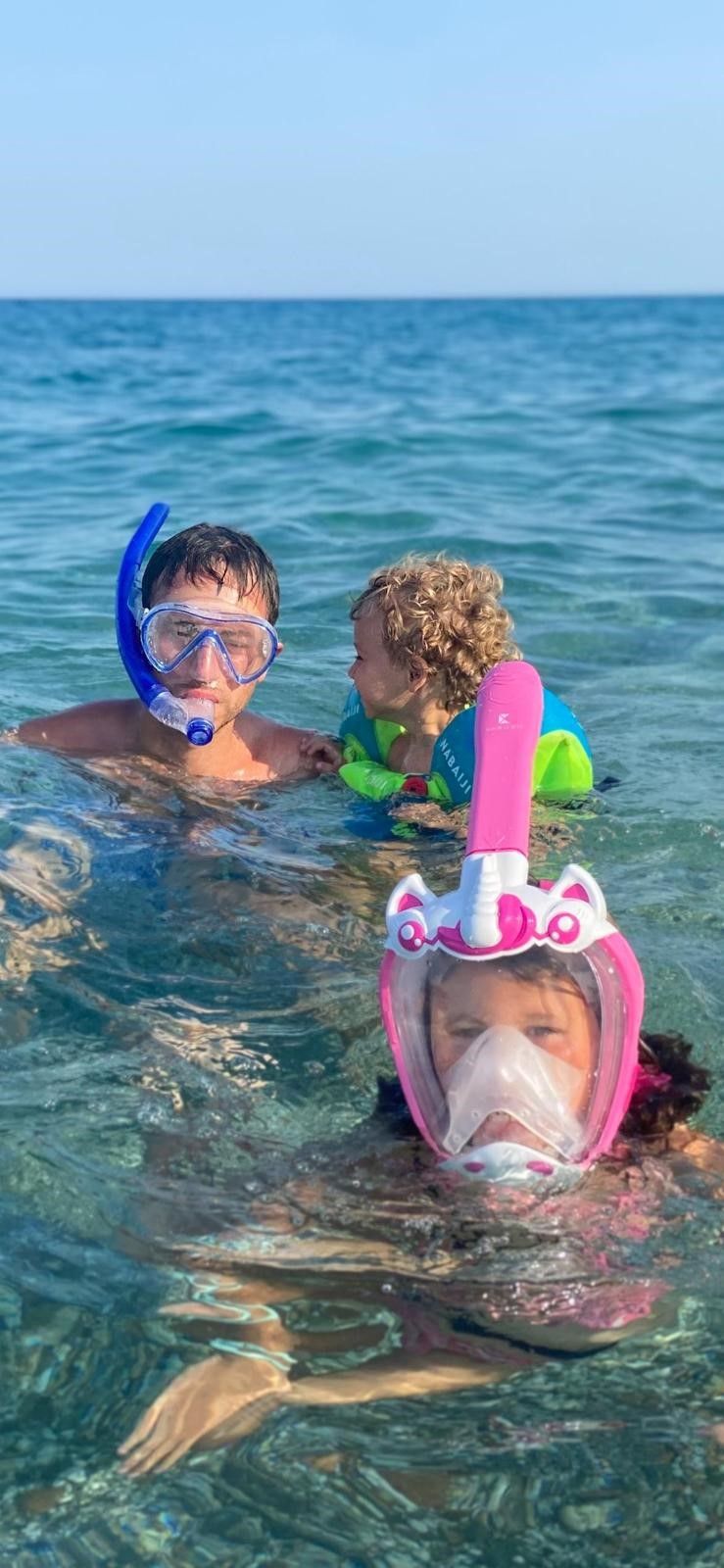 2022 planschte Daniel Zadra mit den Kindern im Mittelmeer. Heuer geht es in die Steiermark.
