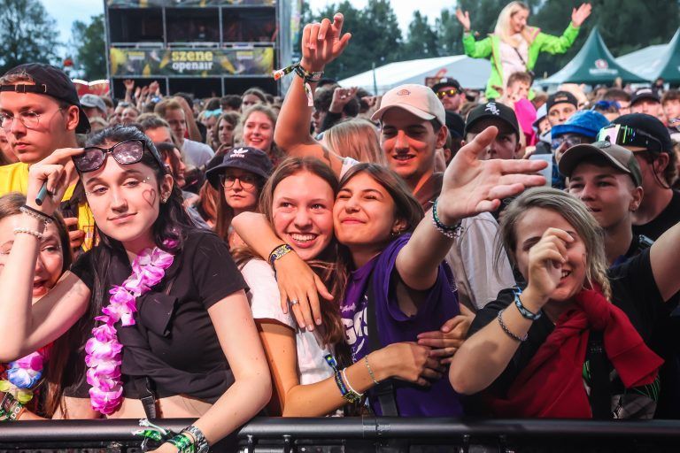 Gute Laune herrschte bei den Festivalbesuchern.