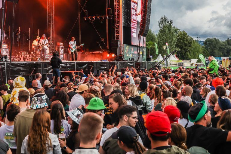 "Wir freuen uns sehr, dass wir wieder zurück in Lustenau sind", schwärmte Sänger Peter Brugger.