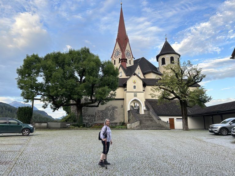 Teilnehmer hatten die Gelegenheit, eine Fußwallfahrt von Rankweil nach Dorf Appenzell zu unternehmen.