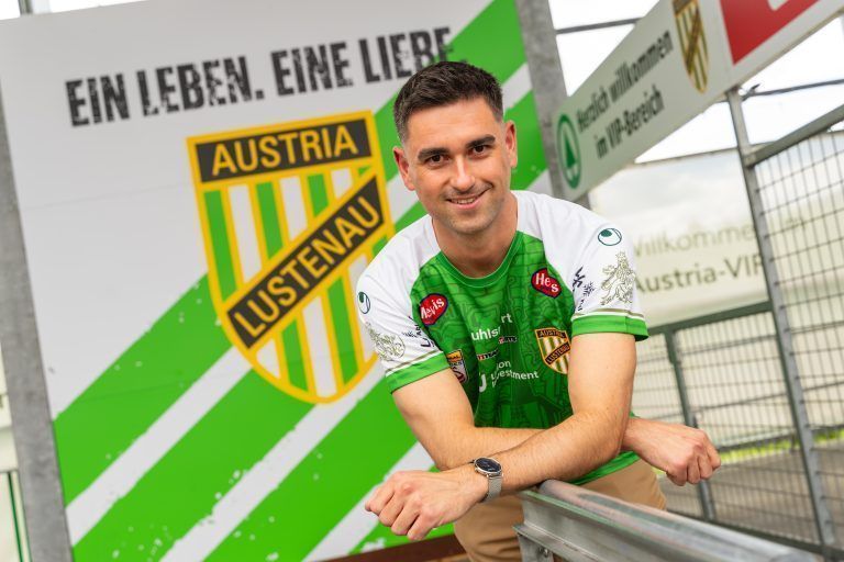 Simon Unterassinger hat in seinem Leben ca. 300 Heimspiele der Lustenauer Austria gesehen.VN-Stiplolvsek