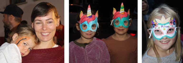 Statt Schminken ist bei vielen Kids Masken-Basteln angesagt, denn im Gegensatz zur Schminke, die vergänglich ist, sind Masken wiederverwendbar.