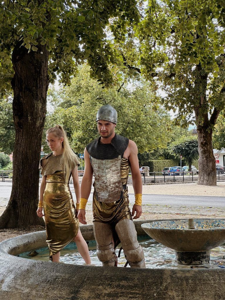 Katarina Hauser und Fabian Huster.  <span class="copyright">Tourismus &amp; Stadtmarketing Hohenems</span>