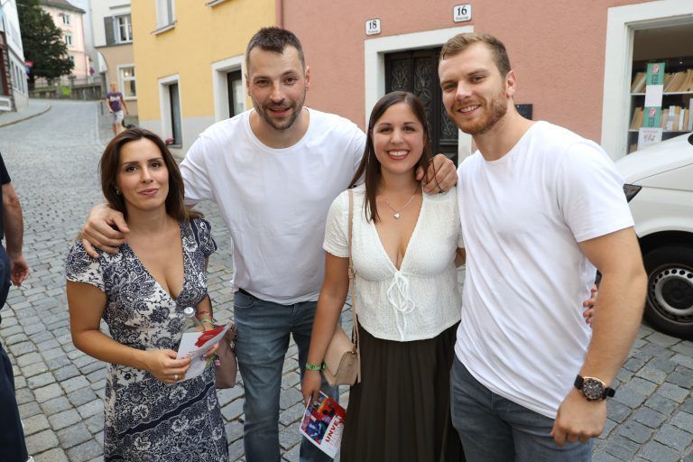Alexandra Tanaskovic, Marko Tanaskovic, Urska Miletic und Matic Kotar.
