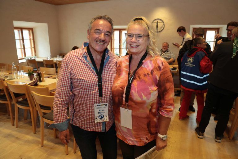 Marco Brun und Claudia Campana (Eggersriet, CH).