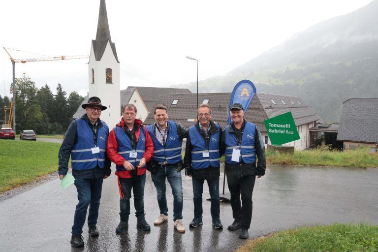 Das OK-Team: Ambros Hiller, Hubert Mangold, Christian Dressel, Walter Eberle und Thomas Geiger. <span class="copyright">AME</span>