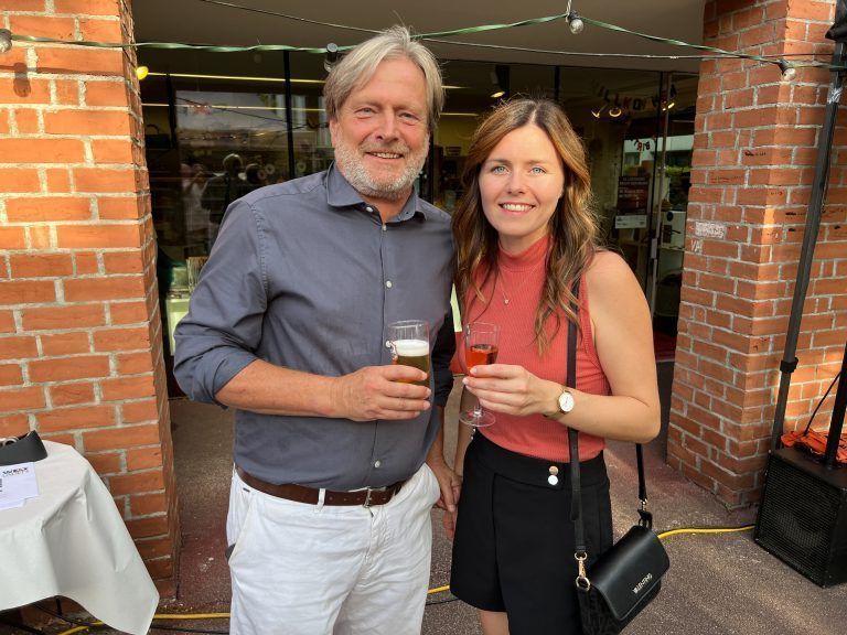 Bürgermeister Frank Matt und Magdalena Bertel swingten mit.