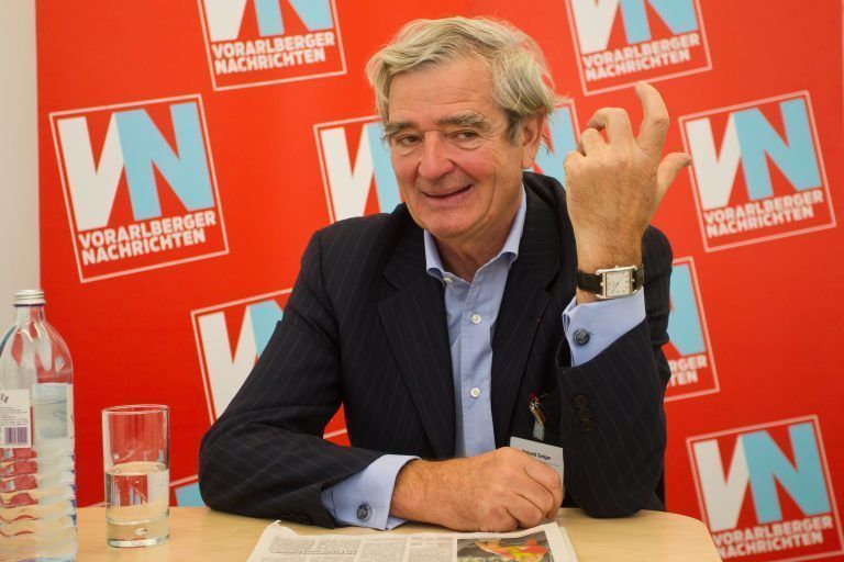 Reinold Geiger, schon jetzt größter L´Occitane-Aktionär, beim Interview mit den Vorarlberger Nachrichten. VN/Steurer
