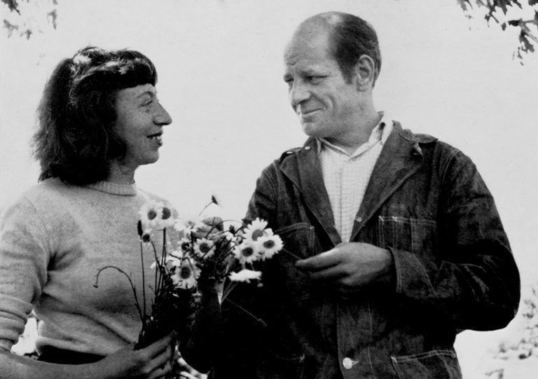 Lee Krasner und Jackson Pollock. <span class="copyright"> AP Photo/Pollock-Krasner House and Study Center</span>