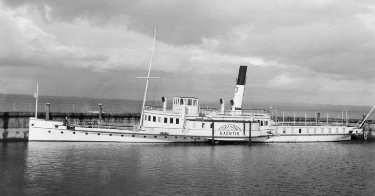 90 Jahre nach seiner Versenkung soll das Dampfschiff Säntis jetzt wieder vom Grund des Bodensees geborgen werden. Paganini (3)