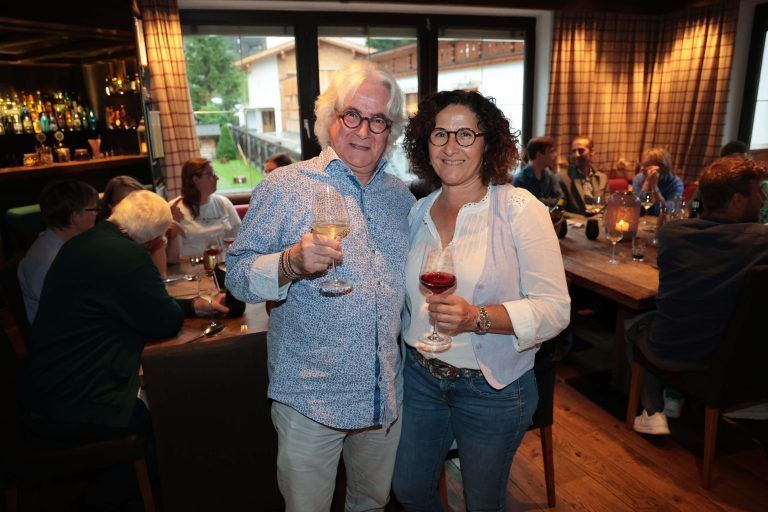 Jean Laux und Liliane Goerens aus Luxemburg.