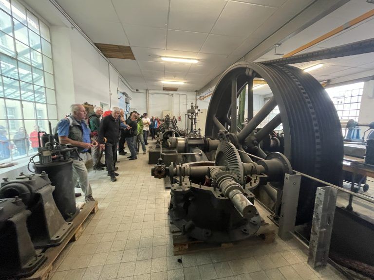 Gewerbepark Rankweil: Entdeckung des historischen Wasserkraftwerks.