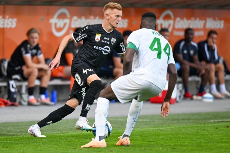 Werden sich heute wohl wieder duellieren: Christian Gebauer (l.) und Kofi Schulz.gepa