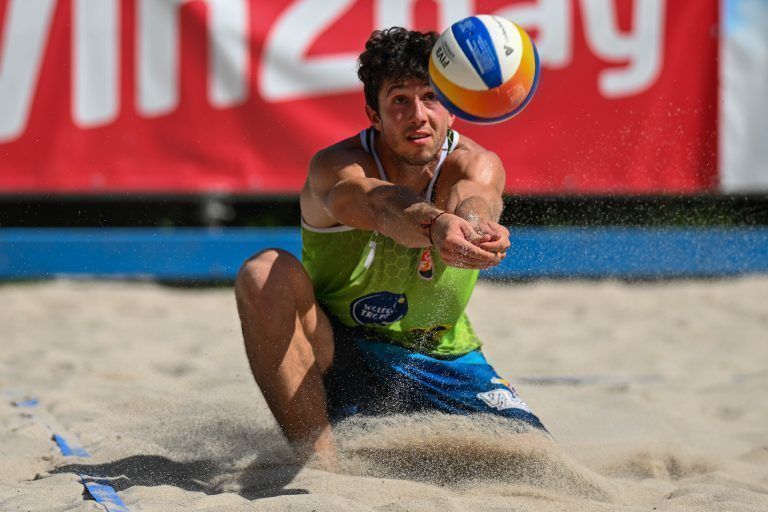 Maximilian Trummer und sein Partner Christoph Dressler sicherten sich die Goldmedaille.<span class="copyright">gepa</span>