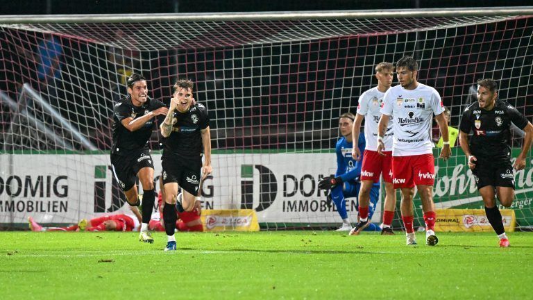 Der Brückler hat‘s gemacht. Gleich zwei Mal. Die Bregenzer Sturmspitze wurde im Derby gegen Dornbirn zum Matchwinner.GEPA