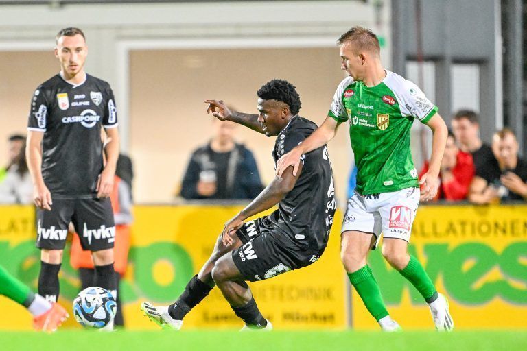 Altachs Gustavo Santos drückte dem Derby seinen Stempel auf. »C1