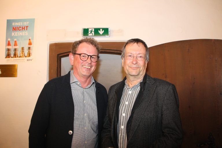 Wolfgang Bilgeri und Allan Smith.