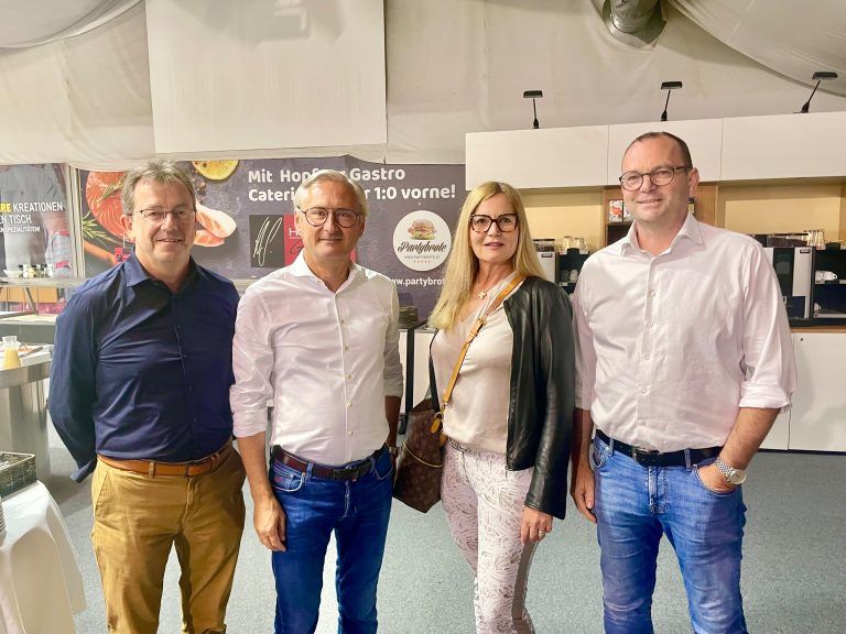 Wolfgang Frick, Gerhard Hamel, Astrid Bischof und Christoph Längle (v. l.). <span class="copyright">Lutz</span>