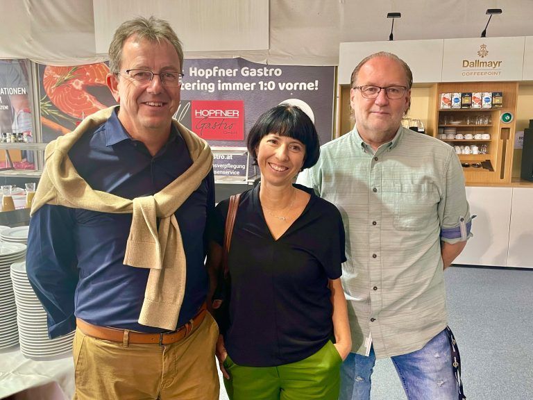 Wolfgang und Barbara Frick und Mario Mayer (v. l.). <span class="copyright">Lutz</span>